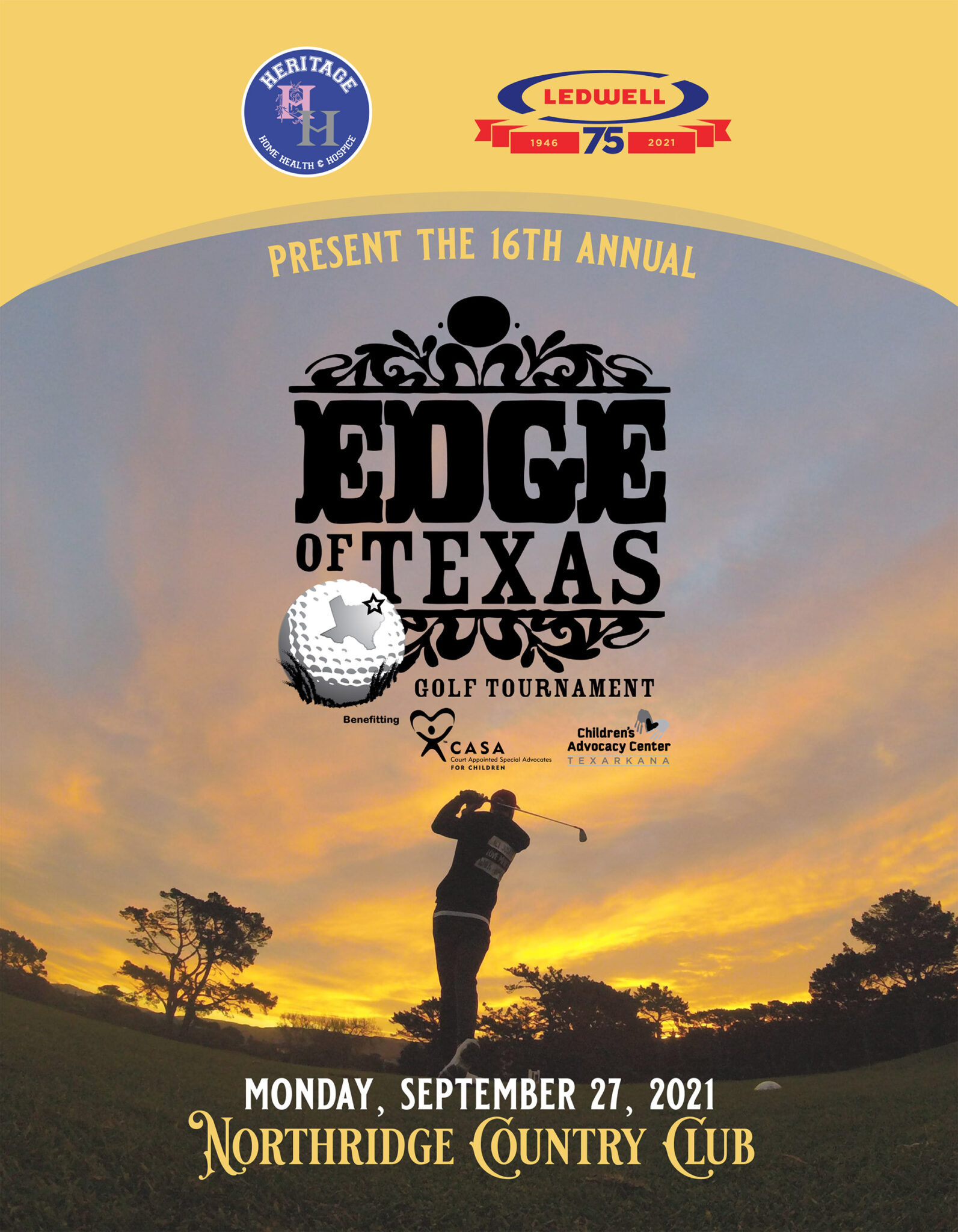 CASA Edge of Texas Golf Tournament 2021 CASA Texarkana